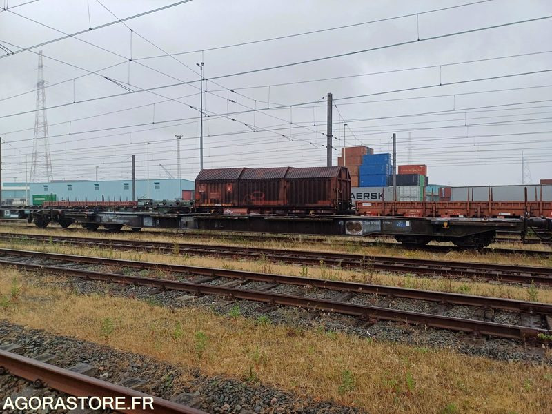 Wagon plat intermodal type Sggnss – modèle 6432B0-4, 72 pieds - 2004 (ref 1488) - Other machinery: picture 3 Wagon plat intermodal type Sggnss – modèle 6432B0-4, 72 pieds - 2004 (ref 1488) - Other machinery: picture 3