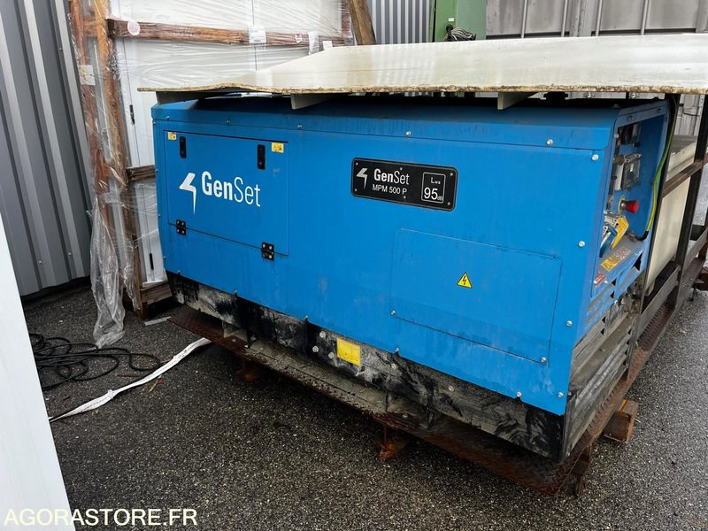 POSTE A SOUDER AVEC GENERATRICE - GENSET - MPM 500P - Construction equipment: picture 5 POSTE A SOUDER AVEC GENERATRICE - GENSET - MPM 500P - Construction equipment: picture 5