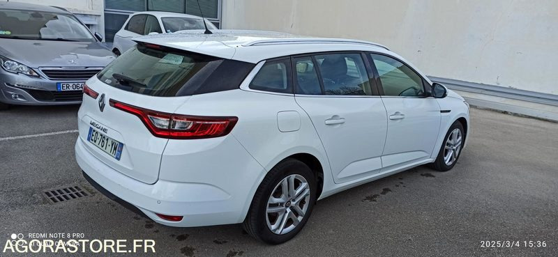 Renault Mégane break blanche 1.5 dci 110 ch boite auto - Car: picture 4 Renault Mégane break blanche 1.5 dci 110 ch boite auto - Car: picture 4