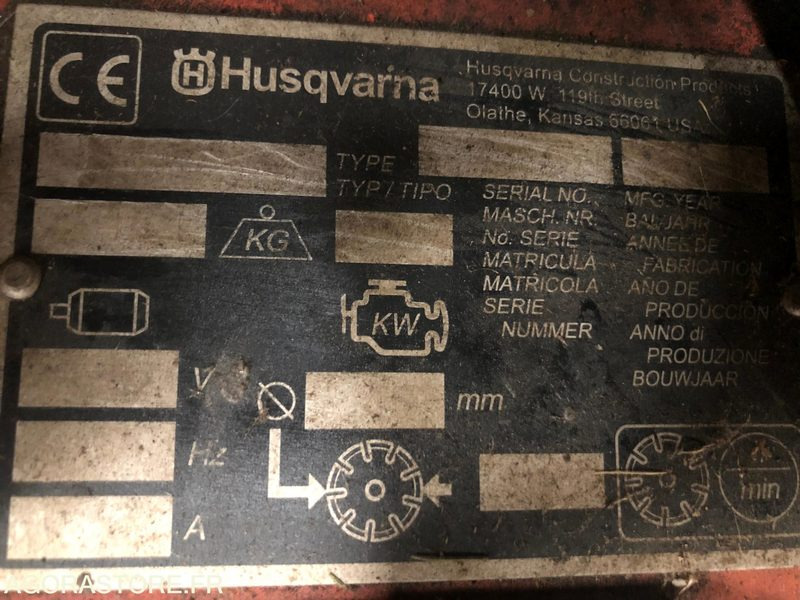 SCIE A SOL HUSQVARNA FS413 - 500 mm - Construction equipment: picture 5 SCIE A SOL HUSQVARNA FS413 - 500 mm - Construction equipment: picture 5