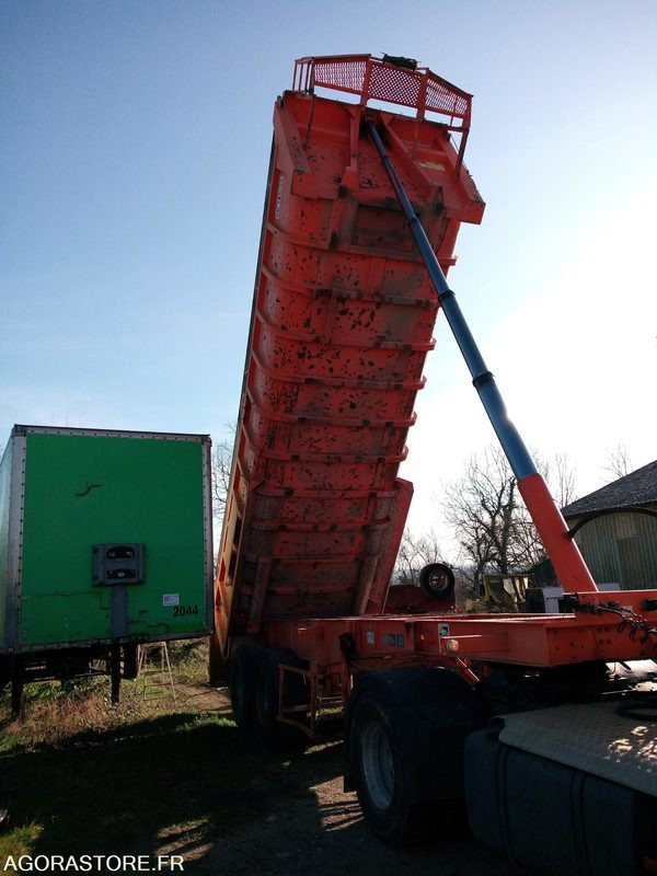 Semi benne Fruehauf - Tipper semi-trailer: picture 3 Semi benne Fruehauf - Tipper semi-trailer: picture 3