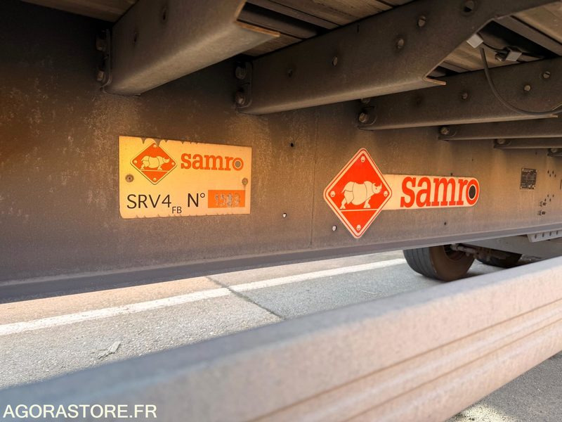Semi Fourgon SAMRO RIDEAU FIT 2008 - Semi-trailer: picture 4 Semi Fourgon SAMRO RIDEAU FIT 2008 - Semi-trailer: picture 4