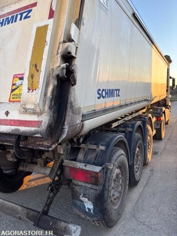 Tractor unit TRACTEUR 4X2 MERCEDES ACTROS 1845 2018 385 000 KM + BENNE ALUMINIUM SHMITZ 2016: picture 9