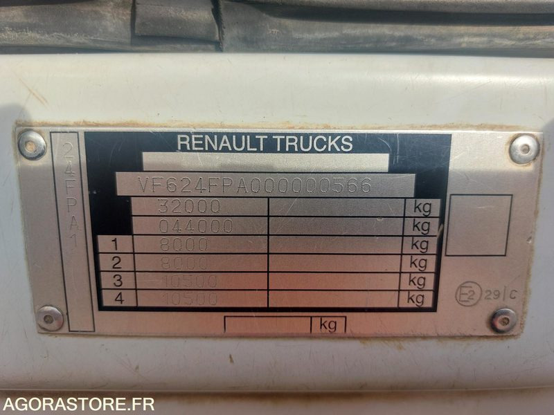 8*4 BIBENNE GRUE - RENAULT PREMIUM LANDER 430.32 - 431649 KMS - Truck: picture 5 8*4 BIBENNE GRUE - RENAULT PREMIUM LANDER 430.32 - 431649 KMS - Truck: picture 5