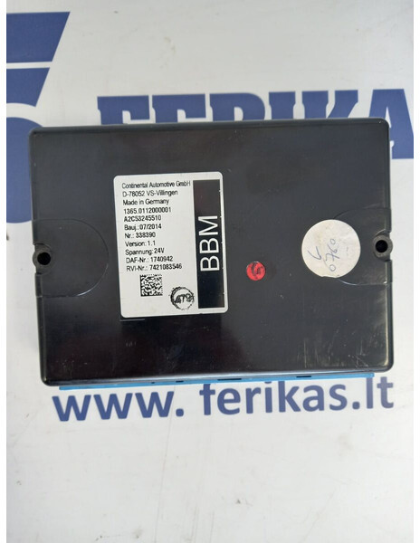 Continental XF106 - ECU for Truck: picture 1 Continental XF106 - ECU for Truck: picture 1