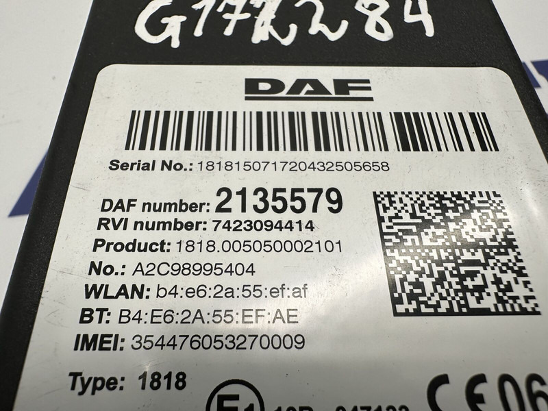 DAF GPS module - ECU for Truck: picture 3 DAF GPS module - ECU for Truck: picture 3