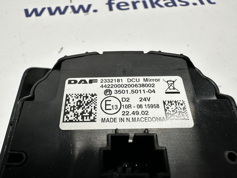 DAF windows and door lock switch - ECU for Truck: picture 3 DAF windows and door lock switch - ECU for Truck: picture 3