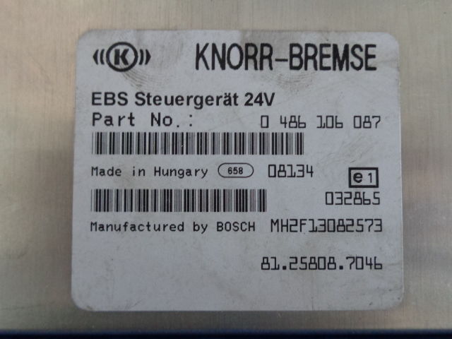 KNORR-BREMSE EBS control - ECU for Truck: picture 2 KNORR-BREMSE EBS control - ECU for Truck: picture 2