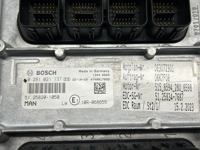 MAN engine control unit - ECU for Truck: picture 5 MAN engine control unit - ECU for Truck: picture 5