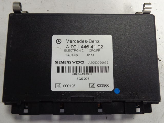 Mercedes-Benz electronic CPC FR control unit A (WORLDWIDE DELIVERY) - ECU for Truck: picture 1 Mercedes-Benz electronic CPC FR control unit A (WORLDWIDE DELIVERY) - ECU for Truck: picture 1