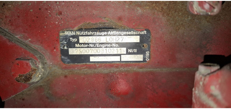 MAN D2866 LOH27 - Engine: picture 5 MAN D2866 LOH27 - Engine: picture 5