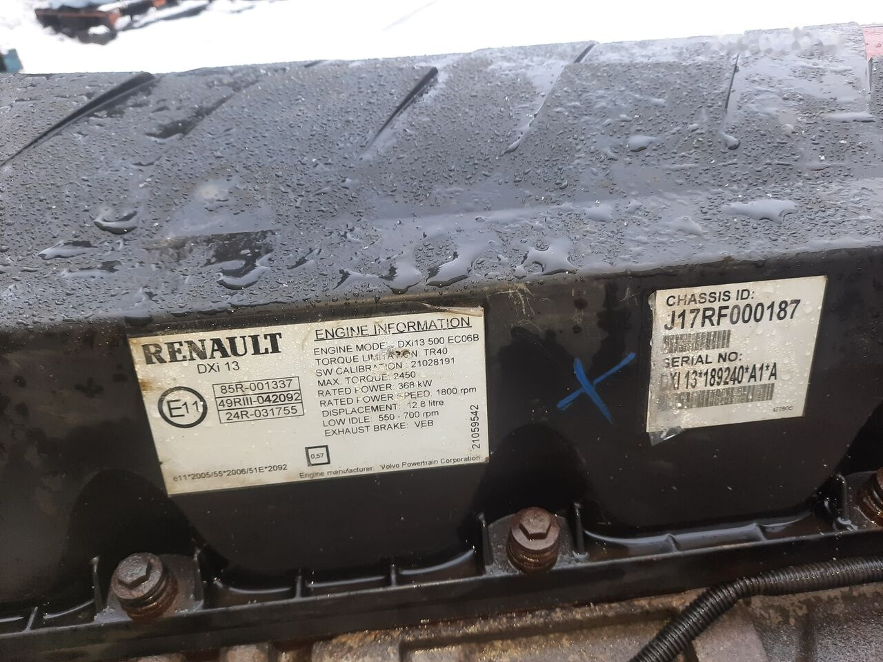 Renault DXI 13 500 EC06B Renault Magnum - Engine for Truck: picture 5 Renault DXI 13 500 EC06B Renault Magnum - Engine for Truck: picture 5