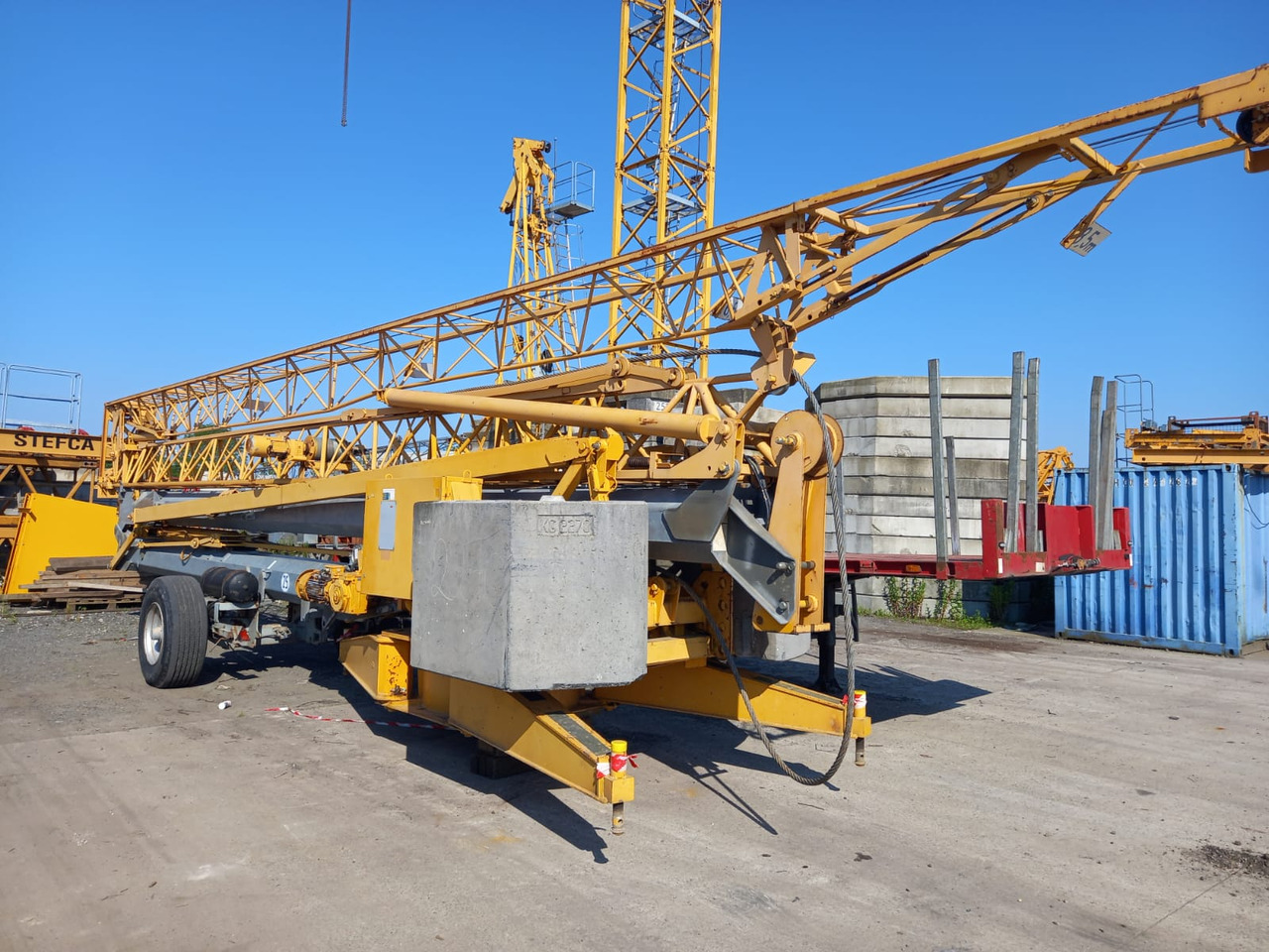 Self-erecting tower crane Potain: picture 7