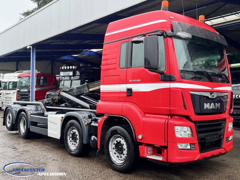 MAN TGS 35.500 8x2, Euro 6, Blower compressor - Hook lift truck: picture 1 MAN TGS 35.500 8x2, Euro 6, Blower compressor - Hook lift truck: picture 1