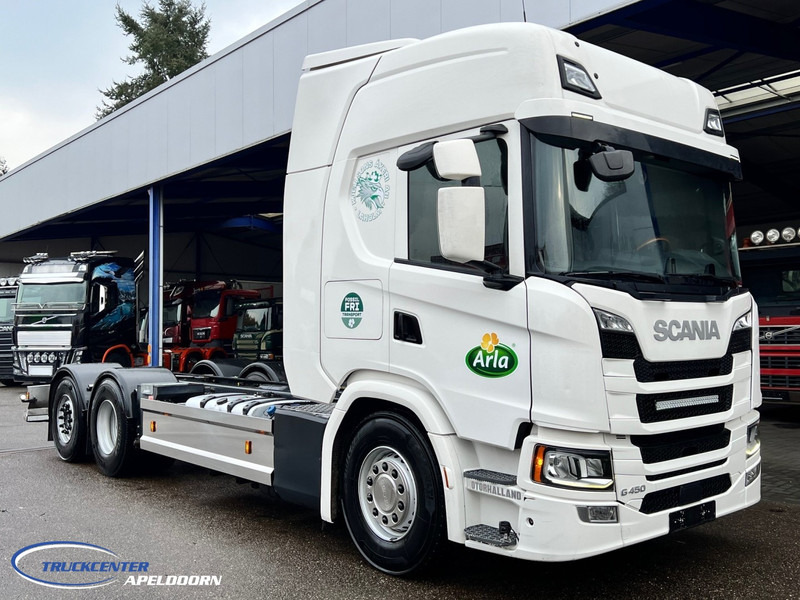 Cab chassis truck Scania G450 Retarder, Steering axle, PTO: picture 1