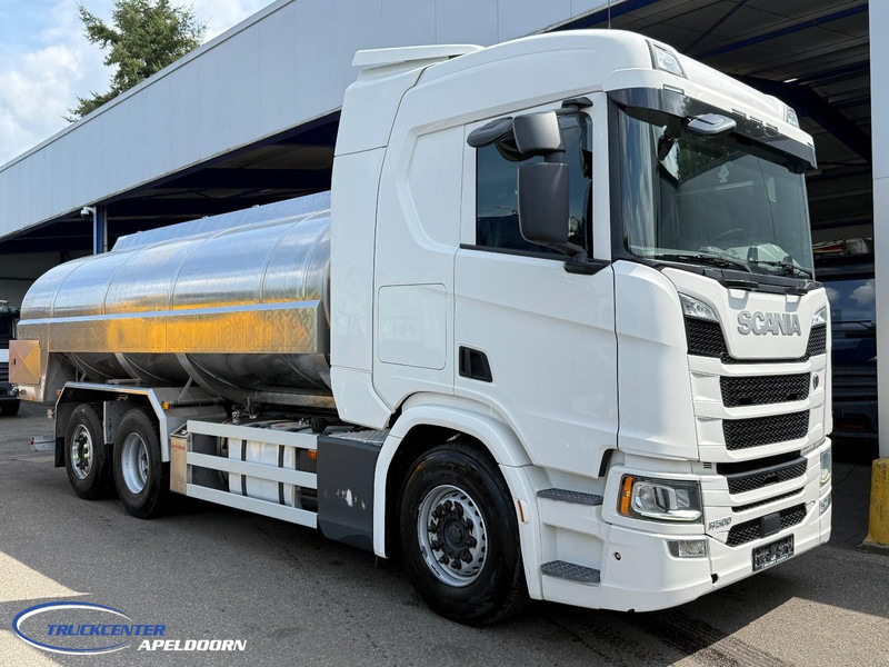 Scania R500 NGS 15000 Liter, Retarder, Stuuras, RVS tank - melk - water - Tank truck: picture 1 Scania R500 NGS 15000 Liter, Retarder, Stuuras, RVS tank - melk - water - Tank truck: picture 1