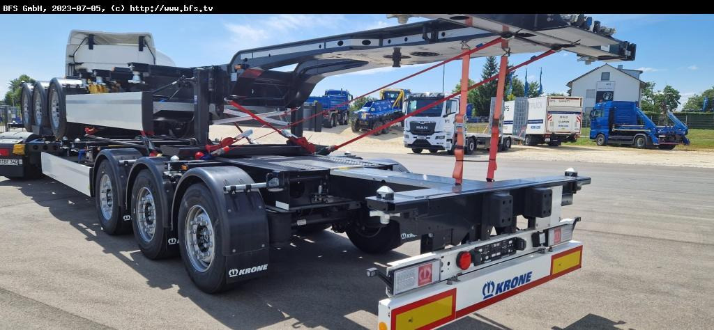 Krone Container Chassi SDC 27 eLTU5-2 Krone Container Chassi SDC 27 eLTU5-2 - Container transporter/ Swap body semi-trailer: picture 1 Krone Container Chassi SDC 27 eLTU5-2 Krone Container Chassi SDC 27 eLTU5-2 - Container transporter/ Swap body semi-trailer: picture 1