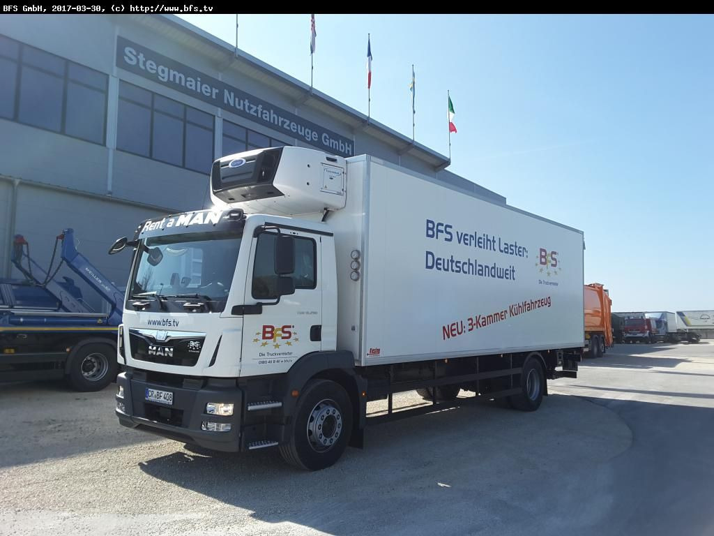 MAN TGM 18.290 4x2 LL Carrier Supra 1250MT, Längs!, MAN TGM 18.290 4x2 LL Carrier Supra 1250MT, Längs!, - Refrigerator truck: picture 1 MAN TGM 18.290 4x2 LL Carrier Supra 1250MT, Längs!, MAN TGM 18.290 4x2 LL Carrier Supra 1250MT, Längs!, - Refrigerator truck: picture 1