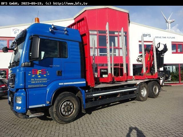 MAN TGS 26.500 6x4H-4BL Kurzholz - Log truck: picture 2 MAN TGS 26.500 6x4H-4BL Kurzholz - Log truck: picture 2