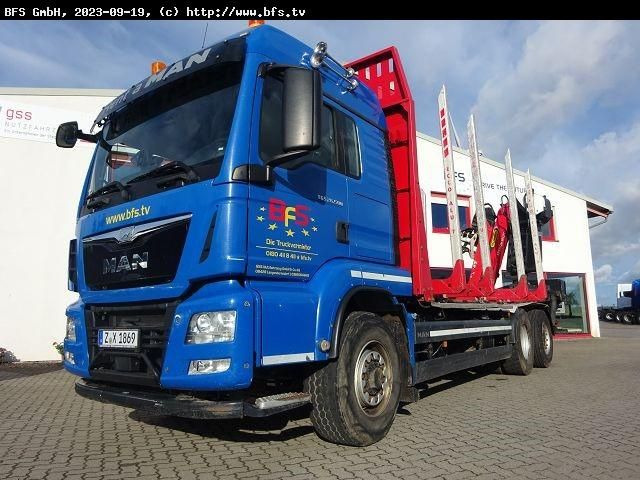 MAN TGS 26.500 6x4H-4BL Kurzholz - Log truck: picture 1 MAN TGS 26.500 6x4H-4BL Kurzholz - Log truck: picture 1