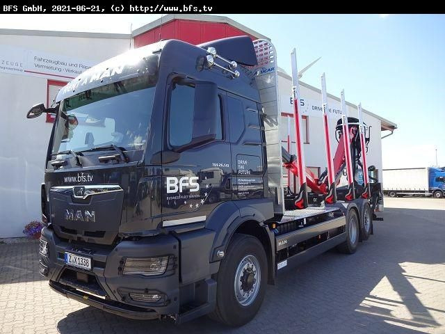 MAN TGS (TG3) 26.510 6x4H-4 BL CH Kurzholz Bio Öl - Log truck: picture 1 MAN TGS (TG3) 26.510 6x4H-4 BL CH Kurzholz Bio Öl - Log truck: picture 1