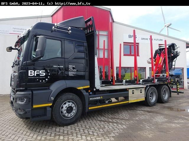 MAN TGS (TG3) 33.510 6x4 BL CH - Log truck: picture 1 MAN TGS (TG3) 33.510 6x4 BL CH - Log truck: picture 1
