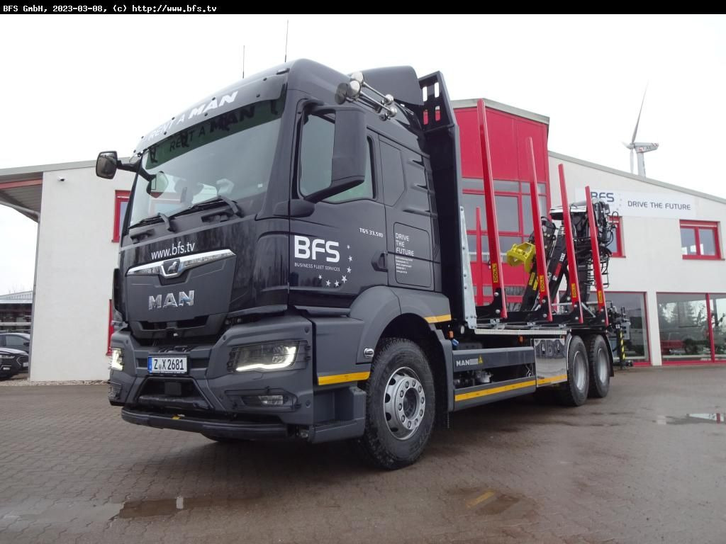 MAN TGS (TG3) 33.510 6x4 BL CH - Log truck: picture 1 MAN TGS (TG3) 33.510 6x4 BL CH - Log truck: picture 1