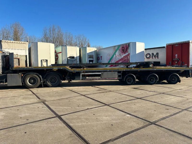 Broshuis 3 X EXTENDABLE TOTALE 42 M + EXTENSION TRACK DEFECTIVE - Low loader semi-trailer: picture 3 Broshuis 3 X EXTENDABLE TOTALE 42 M + EXTENSION TRACK DEFECTIVE - Low loader semi-trailer: picture 3