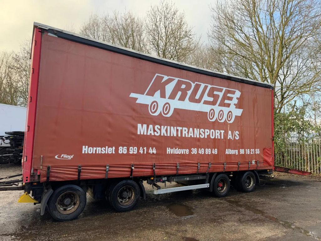 Fliegl VPS 320 HYDRAULIC RAMP 3,15 M 4X BPW AXLE UOPLYS - Curtainsider trailer: picture 2 Fliegl VPS 320 HYDRAULIC RAMP 3,15 M 4X BPW AXLE UOPLYS - Curtainsider trailer: picture 2