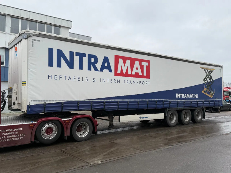 Krone SD - 3 AXLE + ALU BORDEN + SLIDING ROOF - Curtainsider semi-trailer: picture 1 Krone SD - 3 AXLE + ALU BORDEN + SLIDING ROOF - Curtainsider semi-trailer: picture 1