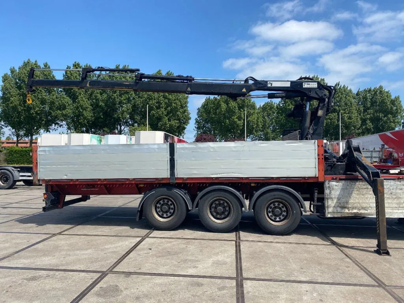 Lecitrailer MET HIAB R165 F3 - Dropside/ Flatbed semi-trailer: picture 4 Lecitrailer MET HIAB R165 F3 - Dropside/ Flatbed semi-trailer: picture 4