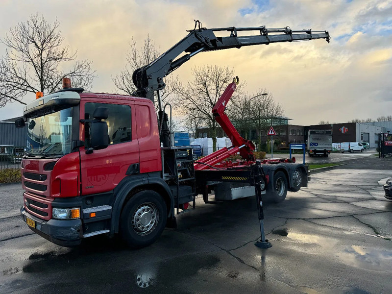 Crane truck Scania P320 6X2 - EURO 6 + HIAB XS 144 HIPRO + REMOTE + HIAB HOOK + RETARDER: picture 9