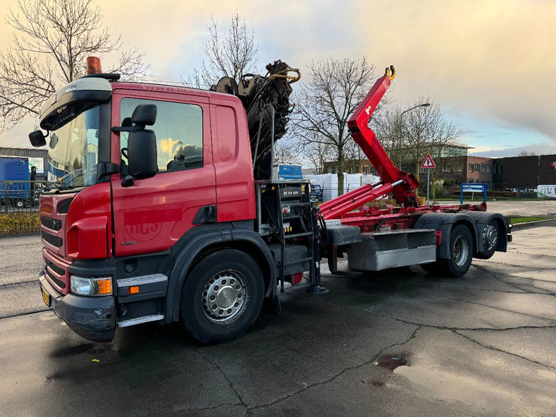 Crane truck Scania P320 6X2 - EURO 6 + HIAB XS 144 HIPRO + REMOTE + HIAB HOOK + RETARDER: picture 10