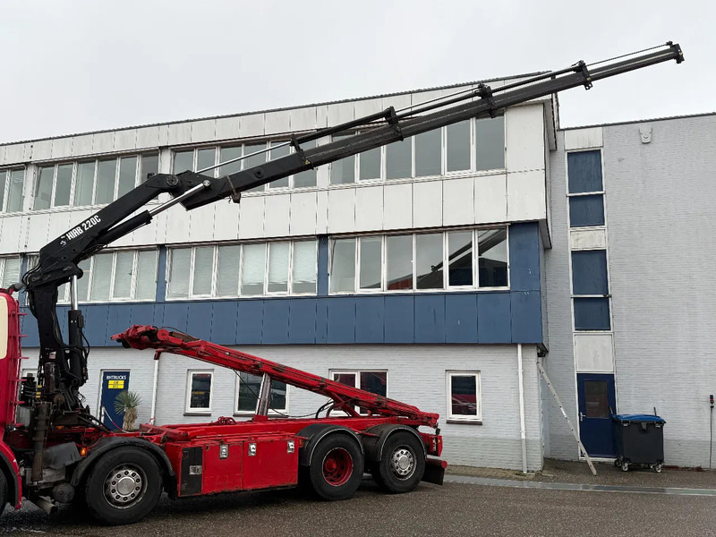 Scania R480 8X2 + HIAB 220-4 + REMOTE + HIAB MULTILIFT - Cable system truck, Crane truck: picture 3 Scania R480 8X2 + HIAB 220-4 + REMOTE + HIAB MULTILIFT - Cable system truck, Crane truck: picture 3