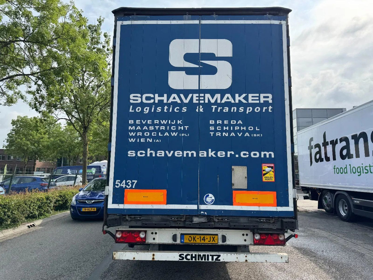 Schmitz Cargobull SCS 24/L - 3 AXLE SAF MEGA - Curtainsider semi-trailer: picture 4 Schmitz Cargobull SCS 24/L - 3 AXLE SAF MEGA - Curtainsider semi-trailer: picture 4