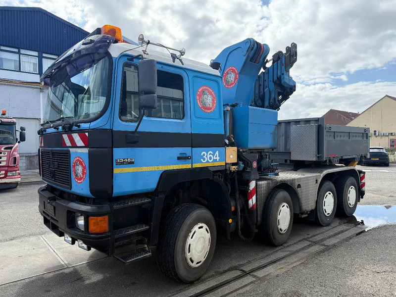 MAN 33.463 33-463 8x4 met 62 effer kraan 6x uitschuifbaar - Tractor unit: picture 4 MAN 33.463 33-463 8x4 met 62 effer kraan 6x uitschuifbaar - Tractor unit: picture 4