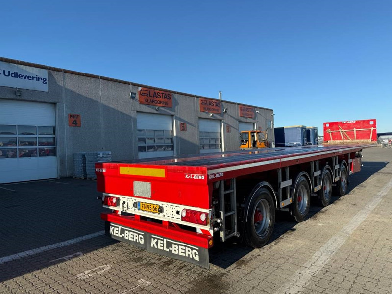 KEL-BERG Extendable / Ausziehbarer auflieger / Udtrækkelig - Dropside/ Flatbed semi-trailer: picture 3 KEL-BERG Extendable / Ausziehbarer auflieger / Udtrækkelig - Dropside/ Flatbed semi-trailer: picture 3