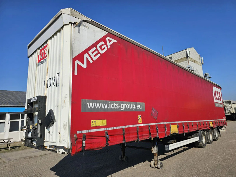 Kässbohrer Huckepack Mega P400 - Full Ferry - Curtainsider semi-trailer: picture 1 Kässbohrer Huckepack Mega P400 - Full Ferry - Curtainsider semi-trailer: picture 1