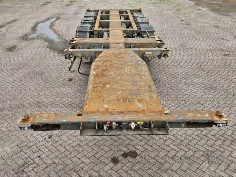 Pacton MFCC Multi - Lifting axle - 2x20FT / 40FTHC / 45FTHC - Container transporter/ Swap body semi-trailer: picture 4 Pacton MFCC Multi - Lifting axle - 2x20FT / 40FTHC / 45FTHC - Container transporter/ Swap body semi-trailer: picture 4