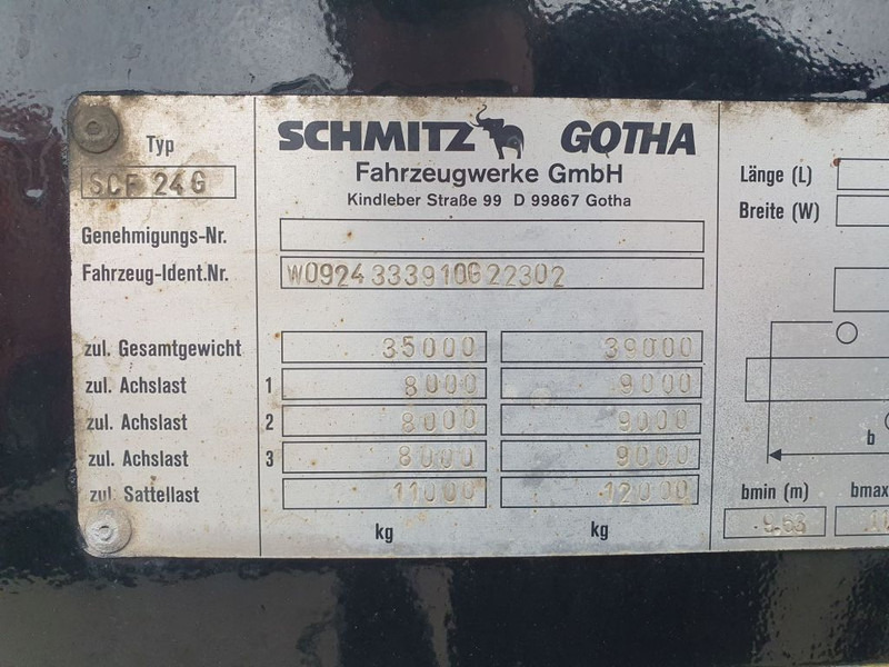 Container transporter/ Swap body semi-trailer Schmitz Cargobull 45-40-2x20FT: picture 12