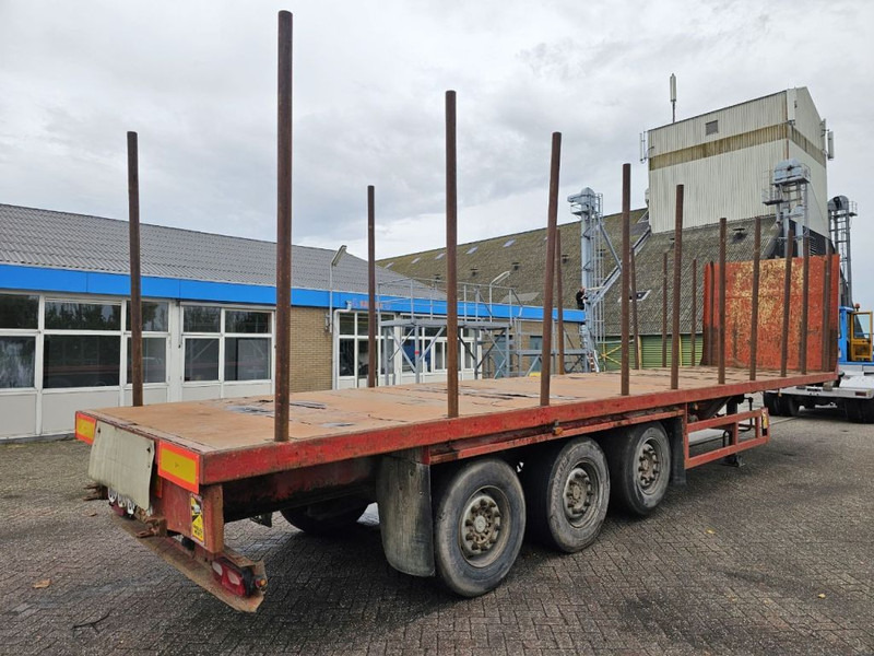 Trax 3 Meter extendable - MAX 15.5 meter long + Lifting axle - Dropside/ Flatbed semi-trailer: picture 4 Trax 3 Meter extendable - MAX 15.5 meter long + Lifting axle - Dropside/ Flatbed semi-trailer: picture 4