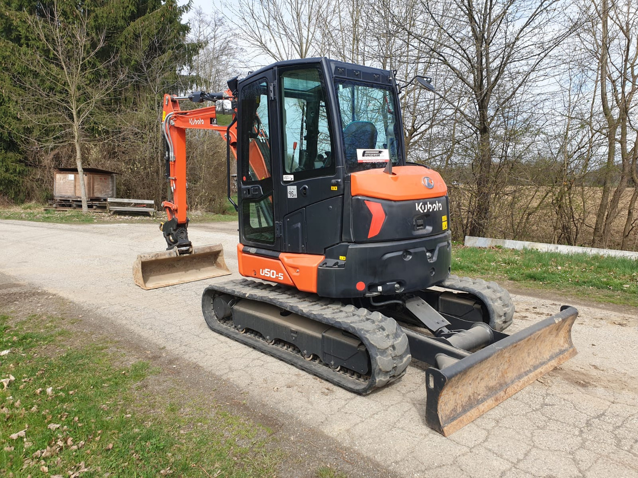 KUBOTA U 50-5 - Mini excavator: picture 5 KUBOTA U 50-5 - Mini excavator: picture 5