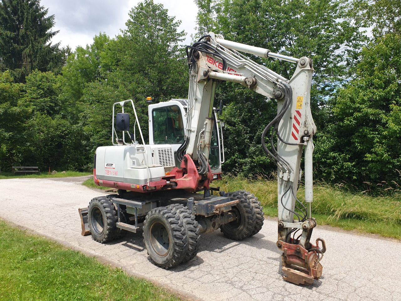 TAKEUCHI TB 175W - Wheel excavator: picture 4 TAKEUCHI TB 175W - Wheel excavator: picture 4