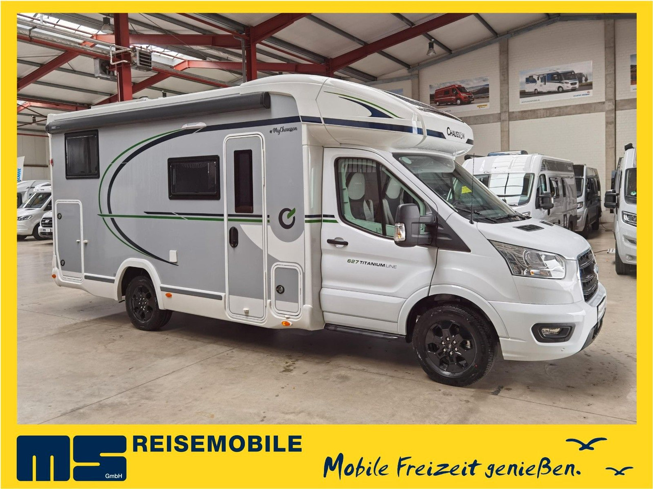 Chausson 627 TITANIUM / - 2026 - / EINZELBETTEN & HUBBETT - Semi-integrated motorhome: picture 1 Chausson 627 TITANIUM / - 2026 - / EINZELBETTEN & HUBBETT - Semi-integrated motorhome: picture 1