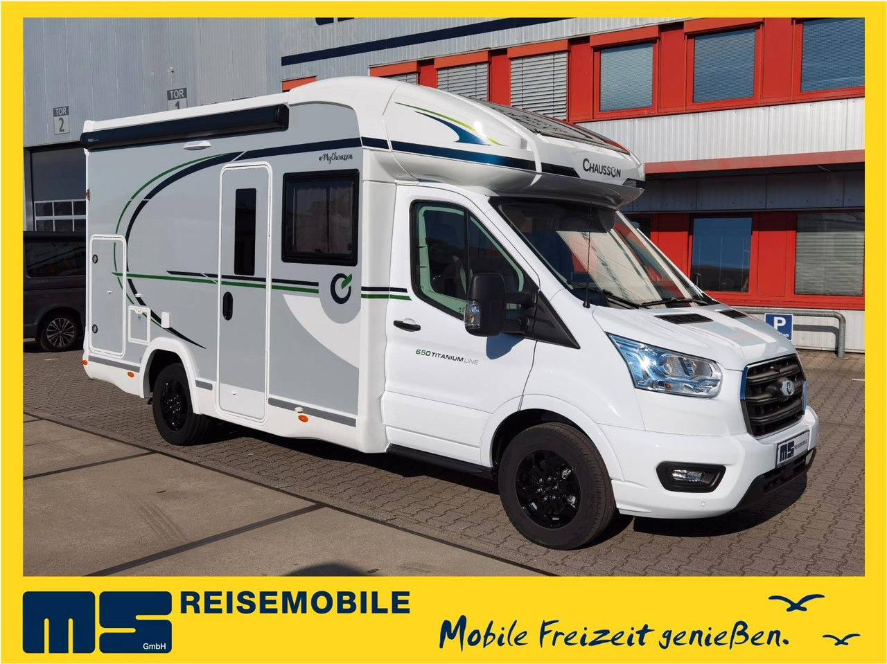 Chausson 650 TITANIUM / - 2026 - / 165PS - 8G. / HUBBETT - Semi-integrated motorhome: picture 1 Chausson 650 TITANIUM / - 2026 - / 165PS - 8G. / HUBBETT - Semi-integrated motorhome: picture 1