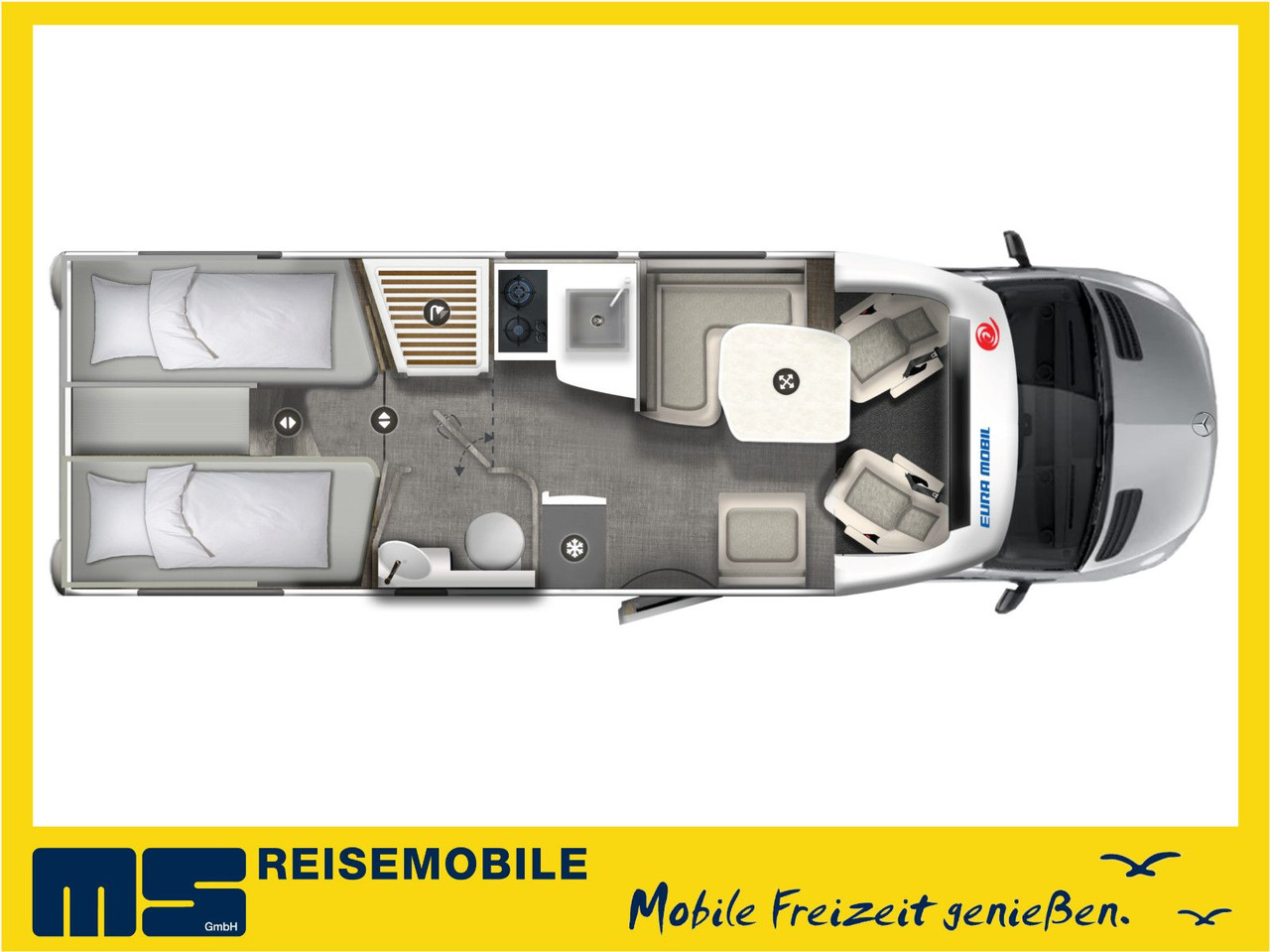 Eura Mobil PROFILA T 726 EB /- 2026 - / GOLD - LEVEL  PAKET - Semi-integrated motorhome: picture 2 Eura Mobil PROFILA T 726 EB /- 2026 - / GOLD - LEVEL  PAKET - Semi-integrated motorhome: picture 2