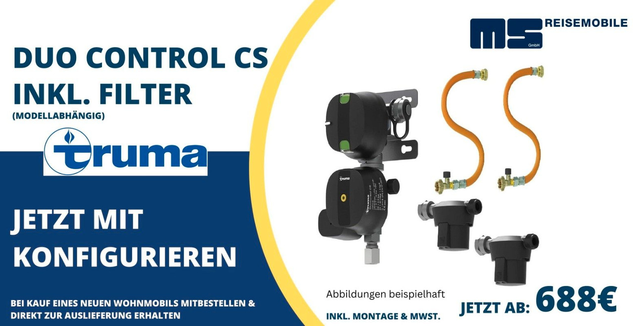 Semi-integrated motorhome Weinsberg CARACOMPACT 600 MEG PEPPER / 8G. - AUTOMATIK: picture 24