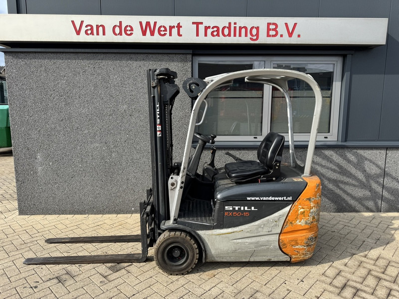 Still RX50-15 Triplo 430 Freelift / Sideshift Elektrisch 2005 - Electric forklift: picture 1 Still RX50-15 Triplo 430 Freelift / Sideshift Elektrisch 2005 - Electric forklift: picture 1