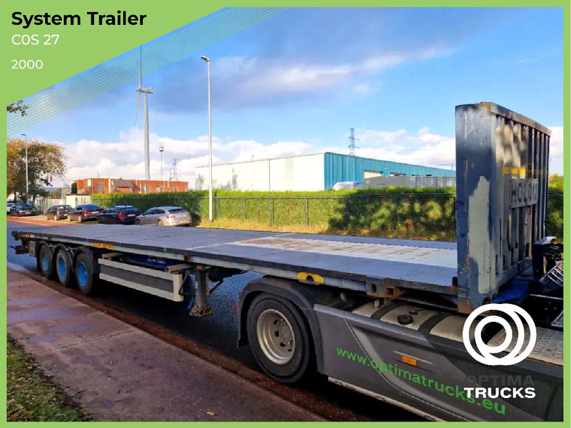 SYSTEM TRAILER C0S 27 / CONTAINER - PLATFORM - Container transporter/ Swap body semi-trailer: picture 1 SYSTEM TRAILER C0S 27 / CONTAINER - PLATFORM - Container transporter/ Swap body semi-trailer: picture 1