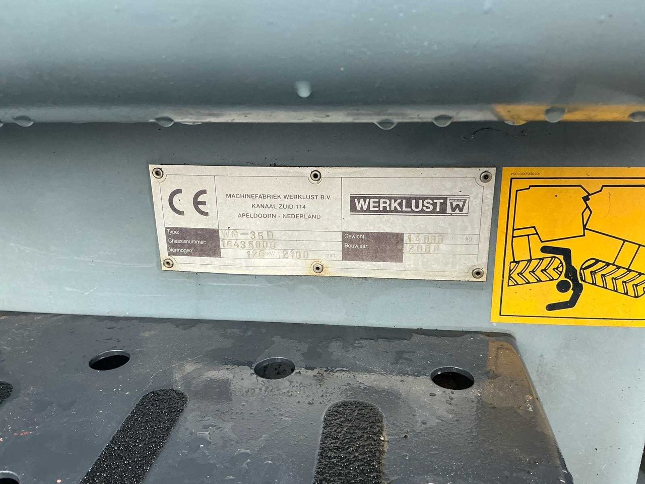 Wheel loader 2000 WORK ETHIC WG35D SHOVEL: picture 35 Wheel loader 2000 WORK ETHIC WG35D SHOVEL: picture 35